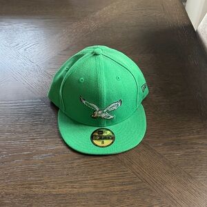 New Era Green Philadelphia Eagles Fitted Hat
